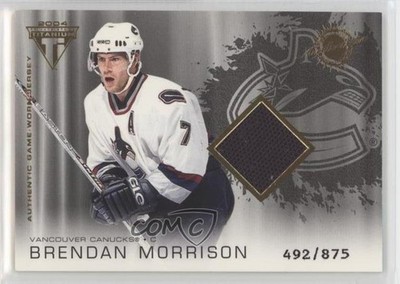 2003-04 Pacific Private Stock Titanium 492/875 Brendan Morrison #188 0uj7