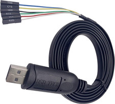DSD TECH SH-U09G USB to TTL Serial Cable Built-In FTDI FT232RL IC 1.8M/5.9FT