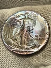 1942 Walking Liberty Half Dollar- Choice Gem Lustrous AU++ High Grade Toned
