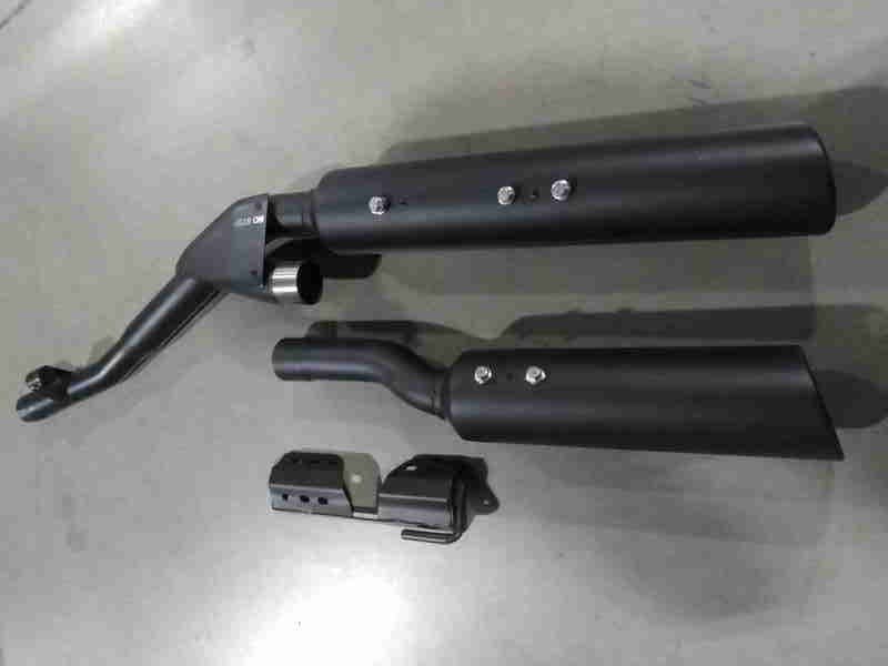 Remus 7783 089518R Right Exhaust Muffler for 18-19 BMW K1600