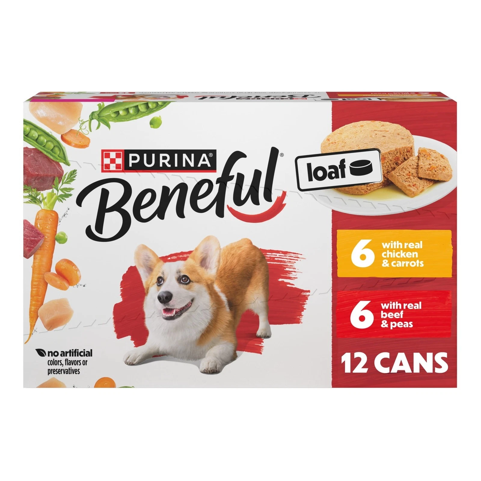 Chicken or Beef Wet Dog Food Variety Pack, 5.5 oz.