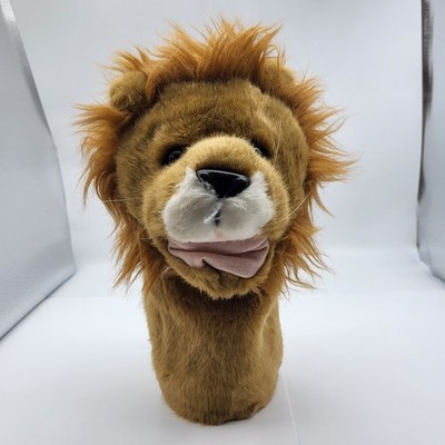 Vtg Dakin Lion Puppet Plush Pretend Zoo Circus Animal Hand Glove Golf Club cover