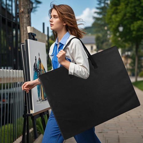 ZKOO Art Portfolio Bag, Case 18 X 24, 18 18*24in Black, Black  - Picture 6 of 9