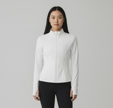Women’s White Activewear Jacket Size S