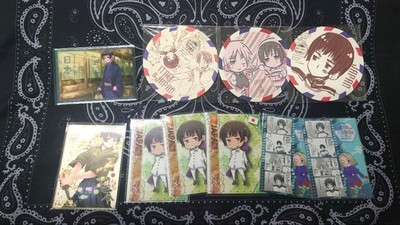 Hetalia Axis Powers Coasters Set 10 Japan UK France Italy Anime Store Bonus