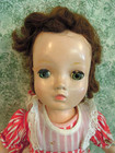 LC-2764 Madame ALEXANDER hard plastic Doll: original dress  14"tall, 1950s — photo 2