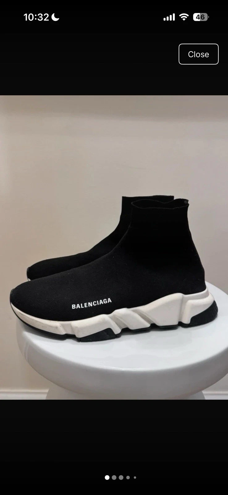 Balenciaga — Balenciaga Speed Trainer Sneakers Black | Size US 9 (EU 42) | Made in Italy