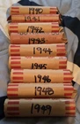 Wheat Pennies From The 1940's 1940,41,42,Steel43,44,45,46,48,49