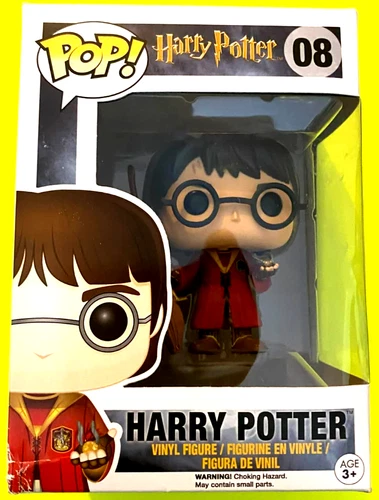 Funko Pop! Vinyl: Harry Potter - Harry Potter (w/ Quidditch Robes) #8