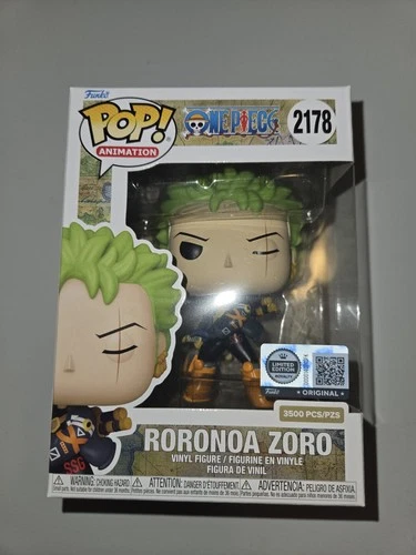 Funko Pop! One Piece - Roronoa Zoro (Egghead Arc) #2178 Hot Topic LE 3500
