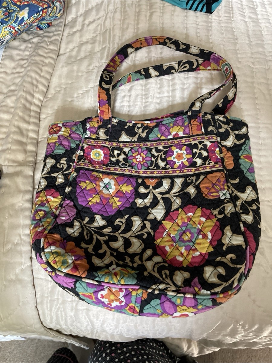 (専用)　ハンドメイド Vera Bradley Retired Suzani Shoulder Bag Purse Floral Multicolor