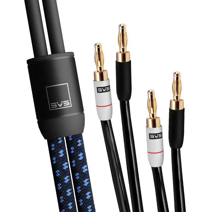 Двухпроводной акустический кабель SVS SoundPath Ultra с разъемами типа банан длиной 10 футов 15590₽