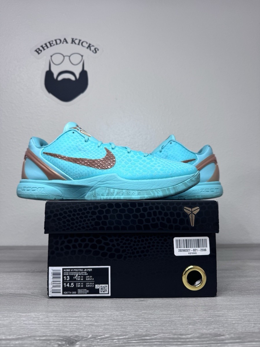 Size 13 - Nike Kobe Protro 6 Jalen Brunson PE Statue of Liberty