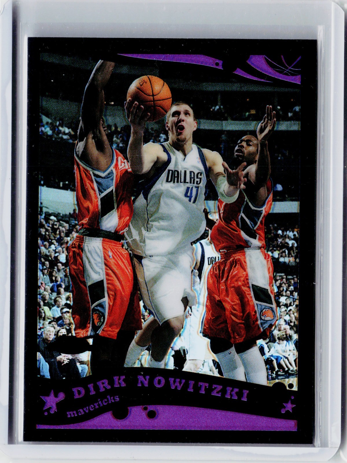 2005-06 TOPPS CHROME BLACK REFRACTOR #72 - DIRK NOWITZKI  #ED 088/399