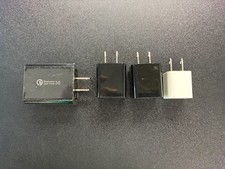 4 usb ac adapters qualcomm quick charge