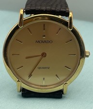 Movado Mens Vintage Quartz