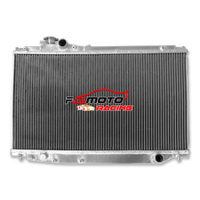 Aluminium Radiator FOR Toyota Supra MK4 JZA80 2JZ-GTE Twin Turbo 1993-2002 AT/MT