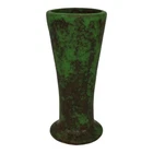 Weller Coppertone 1920s Vintage Arts and Crafts Pottery Matte Green Ceramic Vase