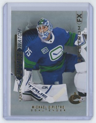 2020-21 SP Authentic Spectrum FX Michael DiPietro Vancouver Canucks #S-57