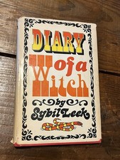 Diary of a Witch by Sybil Leek 1968 1st Edition