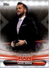2019 Topps WWE RAW #50 Mike Rome - WWE