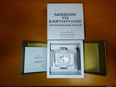 Omega x Swatch Mission to Earthphase Moonshine Gold Snoopy Cold Moon Full Set