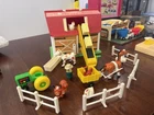 RARE Vintage Fisher Price Exclusive Red UK Barn Variant HTF
