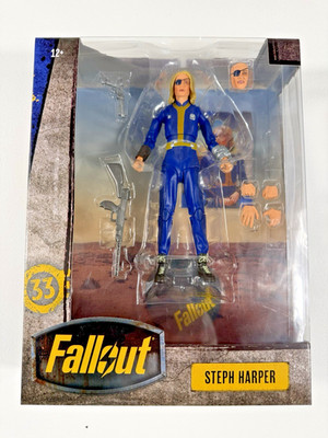 McFarlane Toys Fallout TV Steph Harper Deluxe 7'' Figure NEW Sealed