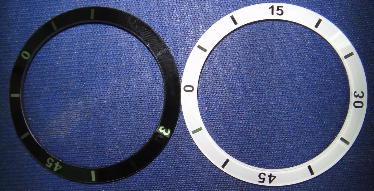 Ceramic Black or White watch Bezel ring insert fits Chanel J12