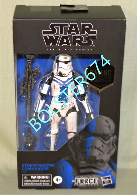 STORMTROOPER COMMANDER Exclusive Black Series 6'' Star Wars Force Unleashed 