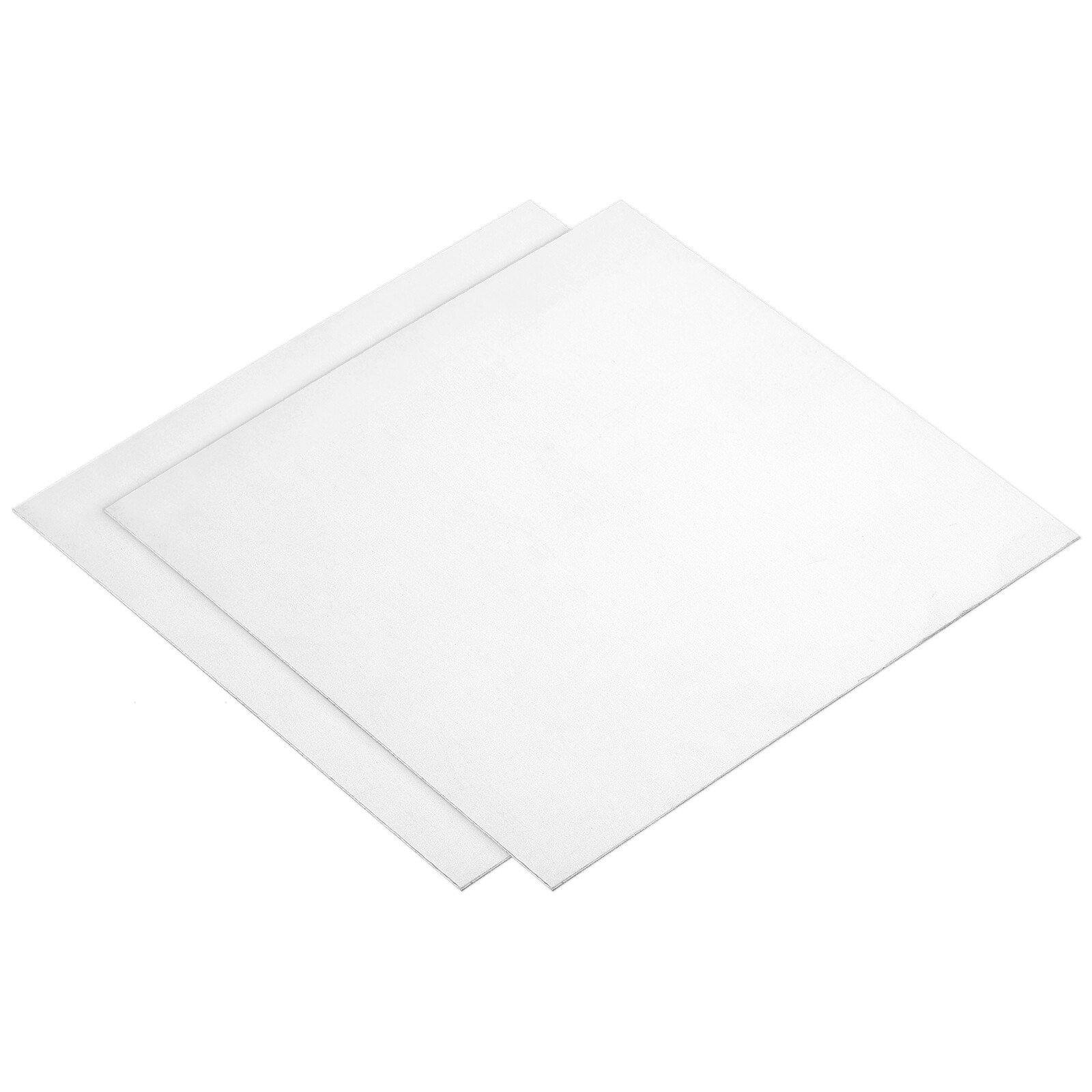 2Pcs GR1 Titanium Plate Sheet, 200x200x2mm Titanium Alloy Metal Sheet