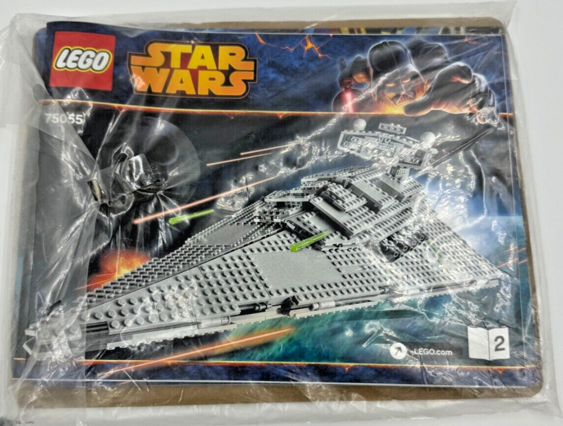 INSTRUCTIONS STICKER LEGO Star Wars: Imperial Star Destroyer (75055)