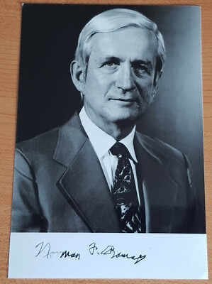 Norman Ramsey original Autogramm Autograph Nobelpreis AG1487