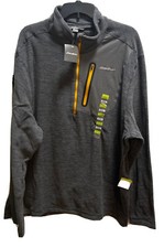 Eddie Bauer Sweater Men  s XXL long Sleeve 1/2 Zip Mock Neck New