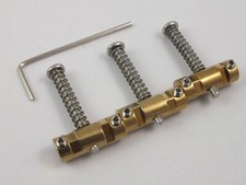 COMPENSATED BRASS BRIDGE SADDLES for Fender Telecaster Tele electric guitars