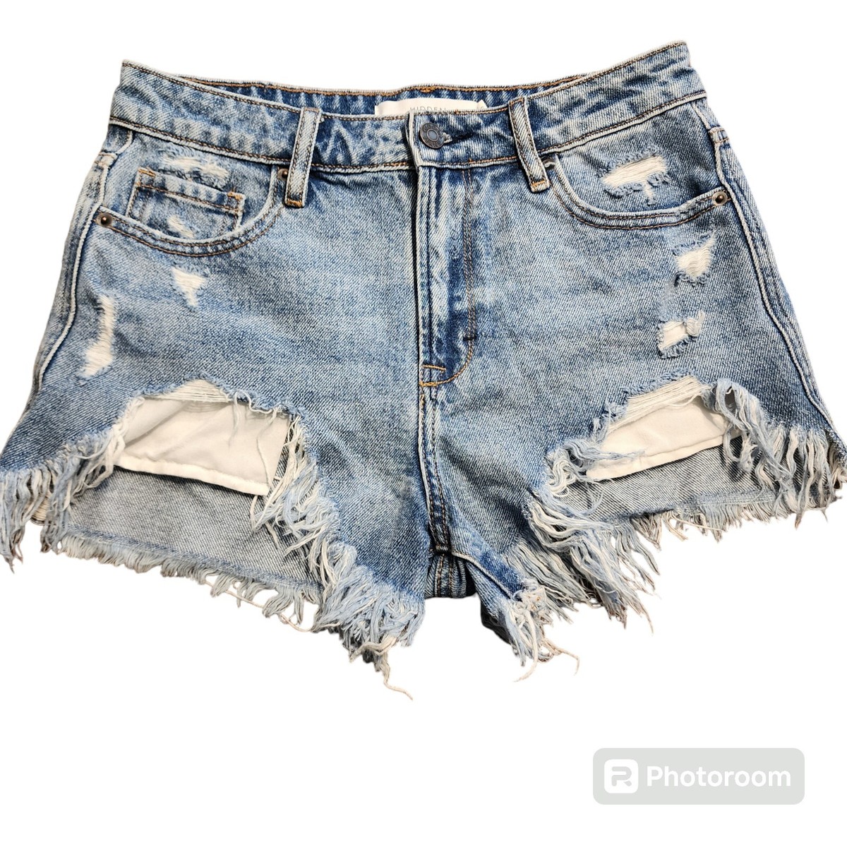 Sofie Distressed High Rise Shorts Sofie Distressed High Rise Shorts