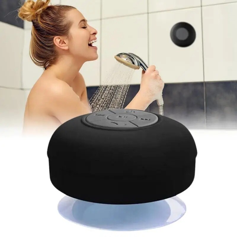 Shower Mini Bluetoothes Speaker Waterproof Speaker With Suction Cup-image