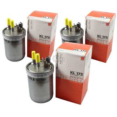 3x MAHLE / KNECHT Kraftstofffilter KL 173 Fuel Filter für Ford  