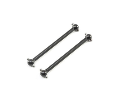 Metal Dogbone Rear Axle (2) 6x106mm Black Fits 1/6 Super Baja Rey car LOS252082 - Picture 2 of 9