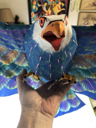 Large 3D Bald Eagle Kite 51” Wingspan 27” Body Length New without Box - Picture 8 of 8