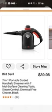 Dirt Devil Handheld Steamer Corded WD21010 (OB)