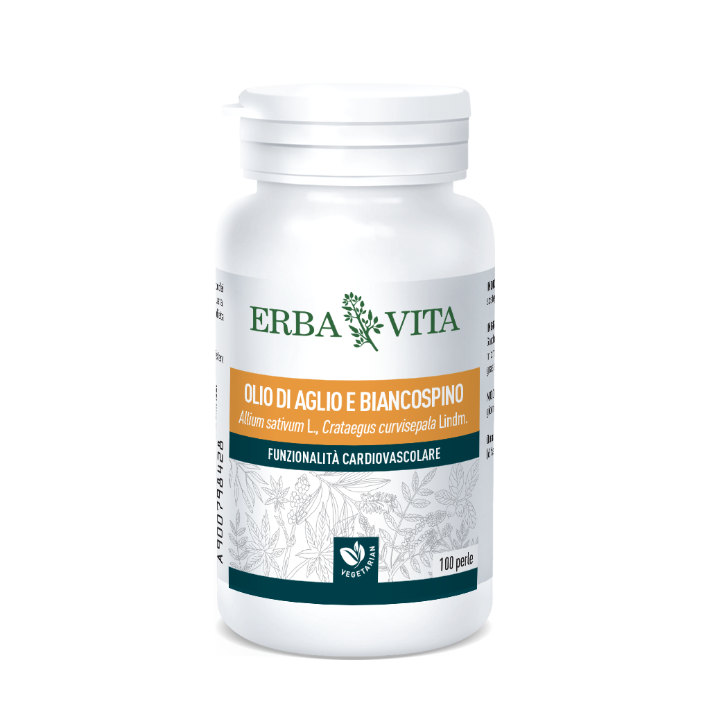 Olio Di Aglio E Biancospino Erba Vita 100 Perle