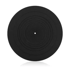 Turntable Slip Mat Anti Static Silicone/Cork Slipmat for Vinyl Record Player ...