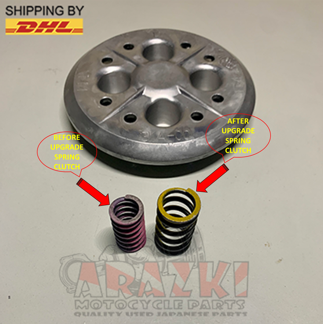 Yamaha RXS RXSpecial RXK RX115 RX135 Upgrade Plate Pressure Spring