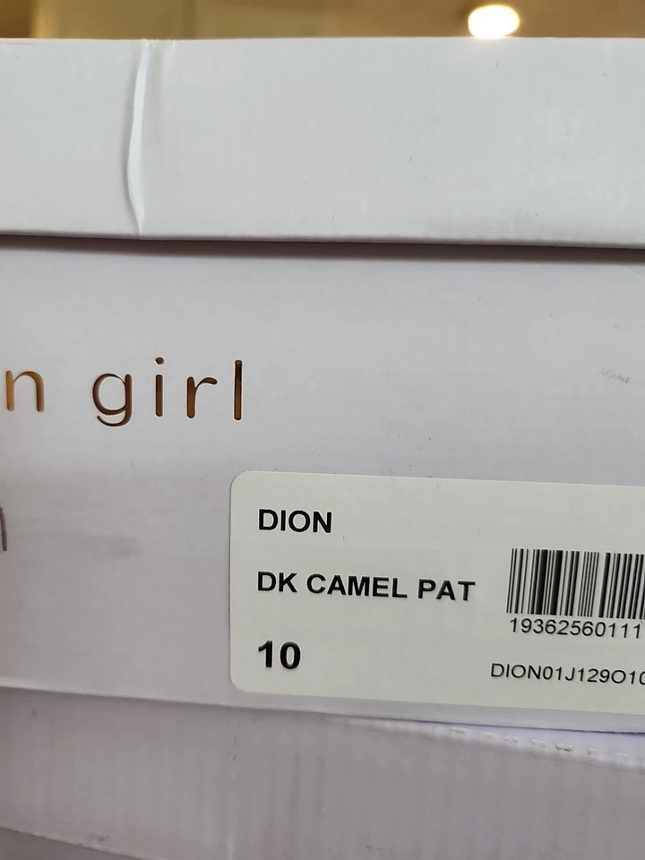 Madden Girl Mujer Dion Tacón Bloque Correa de Tobillo Plataforma Tacones Dk Camel Pat Talla 10 Foto 4 de 4