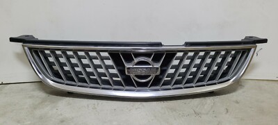 JDM Nissan Sunny B15 Silver Chrome Front Radiator Grill Grille Genuine 1998-02 