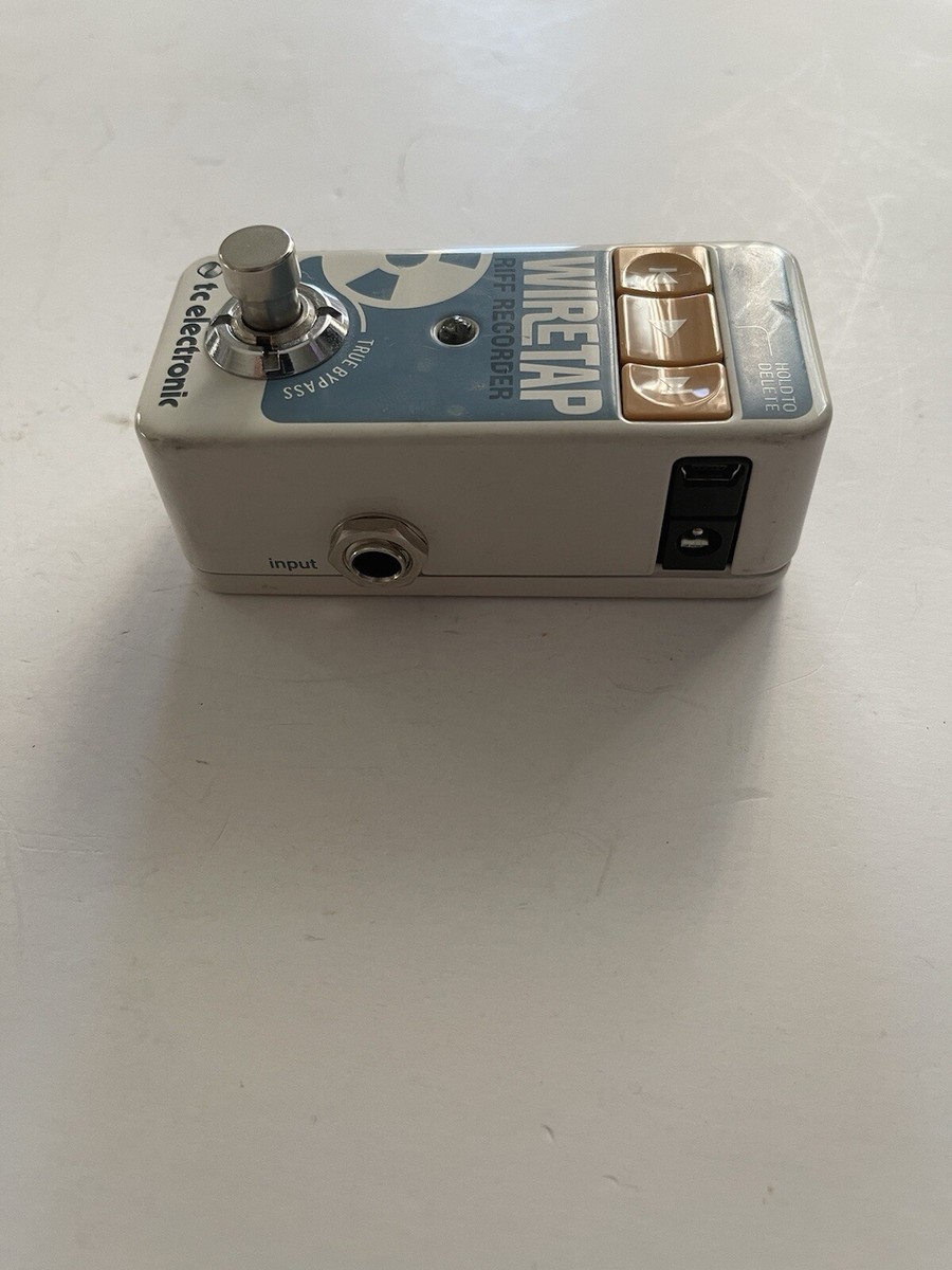 TC Electronic Wiretap Riff Recorder Wire Tap Mini Compact