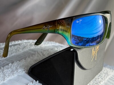 Blue Hawaii Maui Jim Ht Lens Maui Jim Pehu Polarized Classic Matte