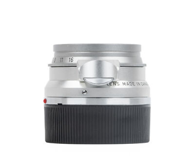 Leica Leitz Canada Summicron 35mm f/2 No.201xxxx 8 Elements Silver