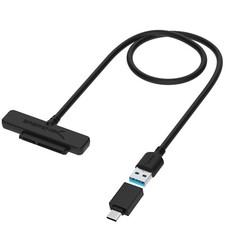 Sabrent USB 3.1 Type-A to SSD / 2.5-Inch SATA Hard Drive Adapter EC-SS31